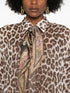 Illustration leopard-print shirt